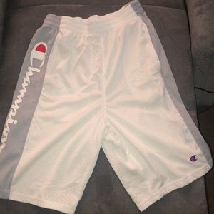 Champion white shorts